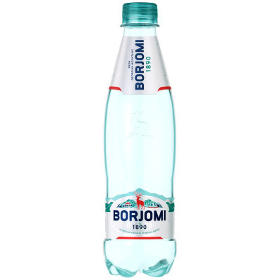 Изображение товара Вода Боржоми минеральная лечебно-столовая газированная, 500мл