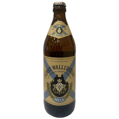 Изображение товара Пиво Furst Wallerstein Hell светлое пастеризованное фильтрованное, 500мл