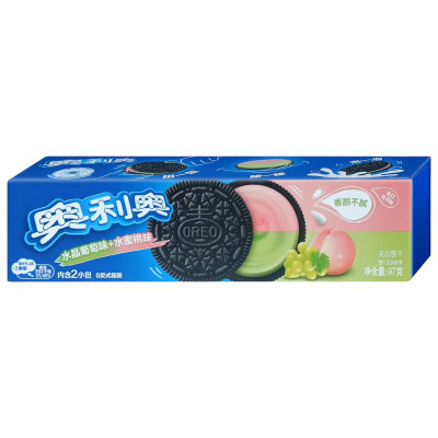 Изображение товара Печенье Oreo со вкусом персика и винограда, 97г