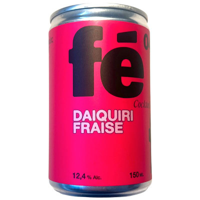 Изображение товара Напиток спиртной  Fefe Daiquiri Fraise 12,4%, 150мл