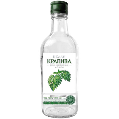 Водка Белая Крапива 40%, 250мл