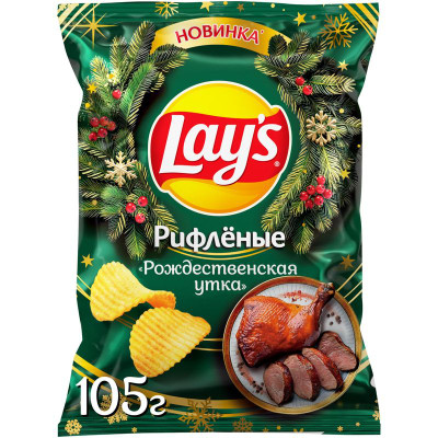 Изображение товара Чипсы Lay's Рождественская утка, 105г