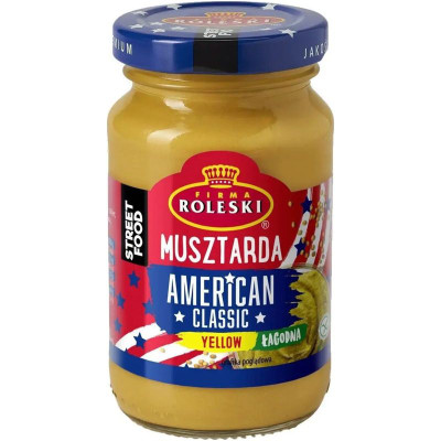 Изображение товара Горчица Roleski Street Food классическая американская, 200г