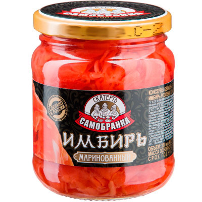 Изображение товара Имбирь Скатерть-Самобранка розовый маринованный, 250г