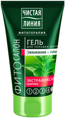 Гель для волос Чистая Линия Крапива экстрафиксация, 120мл