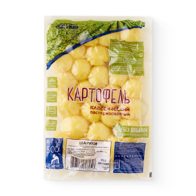 Изображение товара Картофель Кримм Классический Шарики пастеризованный, 500г