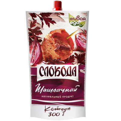 Изображение товара Кетчуп Слобода шашлычный, 300г