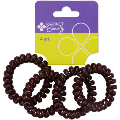 Изображение товара Набор резинок для волос Маркет Beauty в ассортименте, 4шт