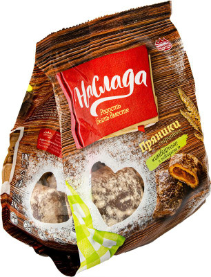 Изображение товара Пряники Наслада Имбирные с повидлом, 370г