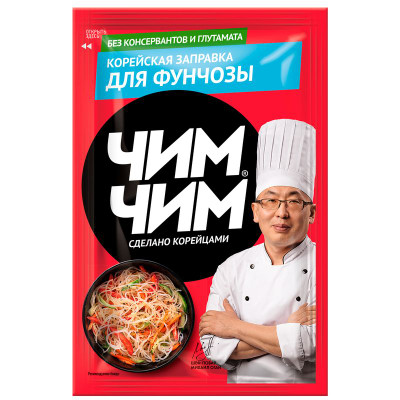 Изображение товара Соус Чим Чим Корейская заправка для фунчозы, 60мл