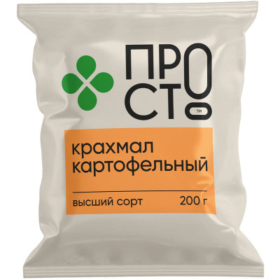 Изображение товара Крахмал картофельный Пр!ст, 200г