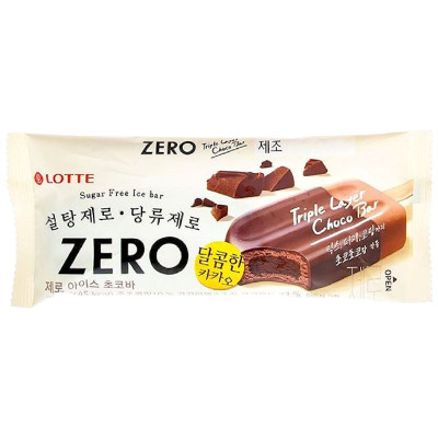 Изображение товара Эскимо Lotte Zero шоколадное 2%, 67г