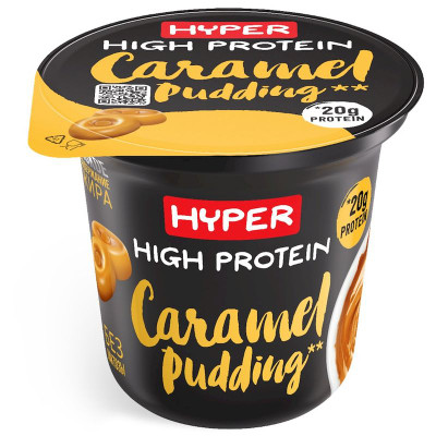 Изображение товара Пудинг Hyper High Protein со вкусом карамели, 200г