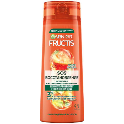 Изображение товара Шампунь для волос Garnier Fructis Sos восстановление укрепляющий, 400мл