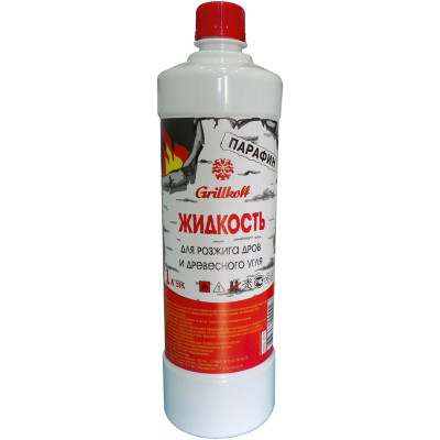 Изображение товара Жидкость Grillkoff для розжига дров и древесного угля, 1л