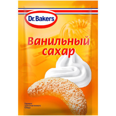 Изображение товара Сахар Dr.Bakers ванильный, 8г