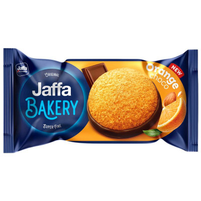 Изображение товара Пирожное Jaffa Bakery бисквитное с миндалём и апельсиновой начинкой в шоколаде, 60г