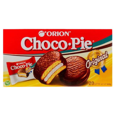 Изображение товара Пирожное Orion Choco Pie в глазури, 600г