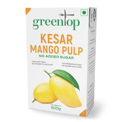 Изображение товара Пюре Greentop фруктовое из манго сорта Кесар, 500г