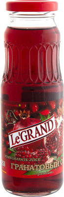Изображение товара Сок LeGrand гранатовый восстановленный, 250мл