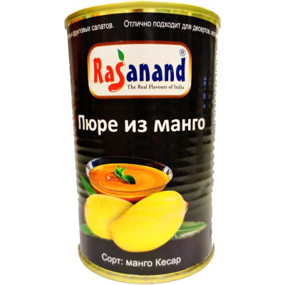 Изображение товара Пюре из манго Rasanand Кесар, 450г