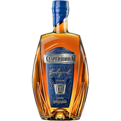 Изображение товара Коньяк Старейшина 3-летний российский 40%, 500мл