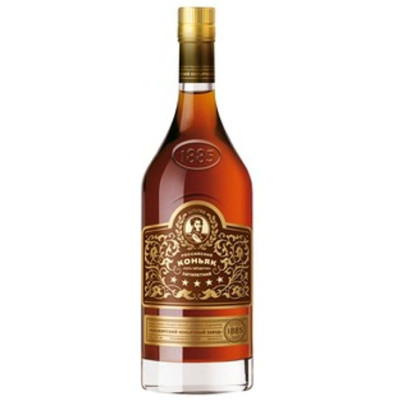 Изображение товара Коньяк Российский Пять звёздочек 5-летний 40%, 500мл