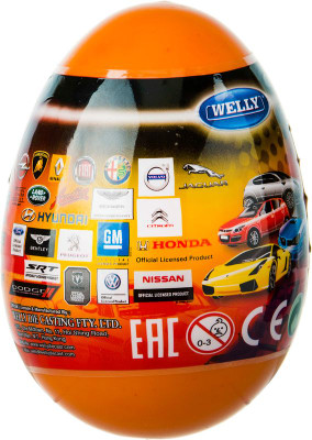 Изображение товара Машинка Welly 1:60 яйцо-сюрприз