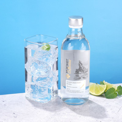 Изображение товара Вода природная газированная Маркет Collection, 330мл