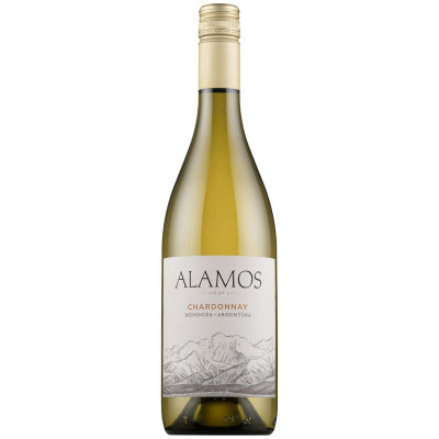 Изображение товара Вино Alamos Chardonnay белое сухое 12.5%, 750мл