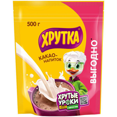 Изображение товара Какао-напиток Хрутка быстрорастворимый, 500г