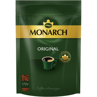 Изображение товара Кофе Monarch Original растворимый, 170г