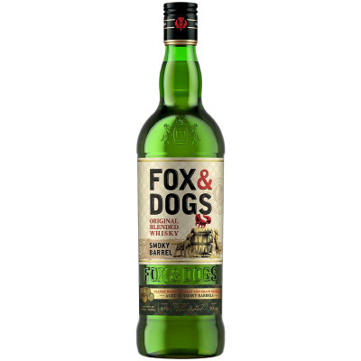 Изображение товара Виски Fox and Dogs Smoky Barrel 40%, 700мл