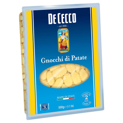 Изображение товара Клецки картофельные De Cecco Gnocchi Di Patate сухие, 500г