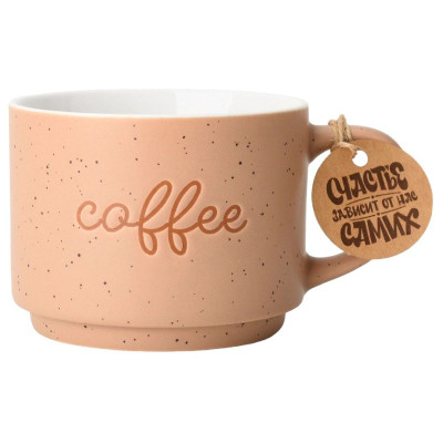 Изображение товара Кружка Atmosphere Of Art Coffee-Coffee фарфоровая, 340мл