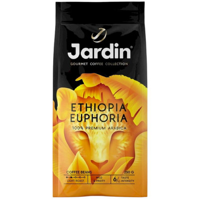 Изображение товара Кофе Jardin Euphoria жареный в зёрнах, 250г