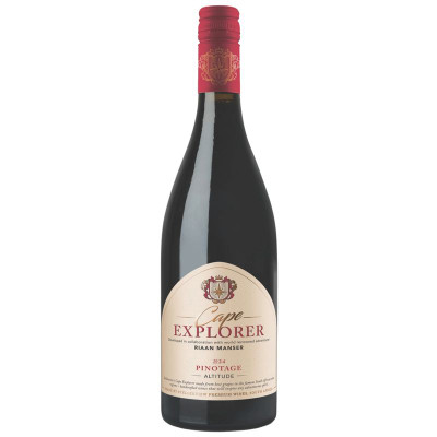 Изображение товара Вино Cape Explorer Pinotage красное полусухое 14%, 750мл