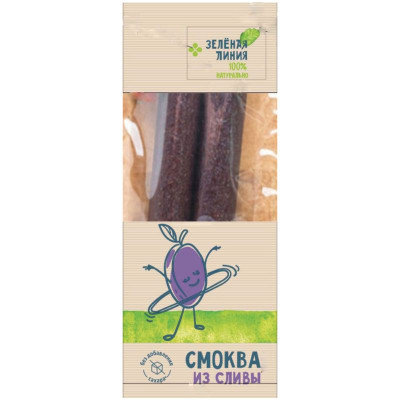 Изображение товара Смоква из сливы Зелёная Линия, 80г