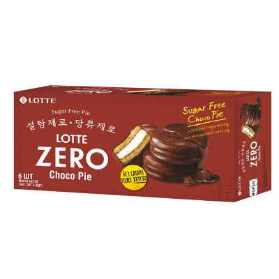 Изображение товара Пирожное Lotte Zero Choco Pie в глазури, 168г