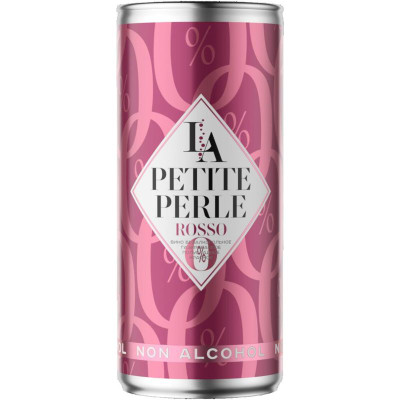 Изображение товара Вино La Petite Perle красное безалкогольное, 250мл