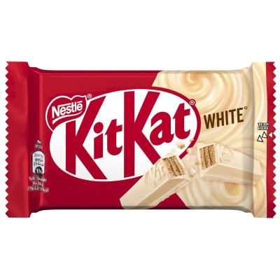 Изображение товара Шоколад KitKat White с хрустящей вафлей, 41.5г