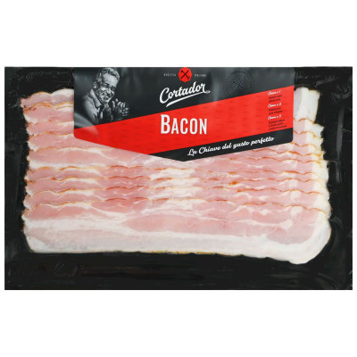 Изображение товара Бекон сырокопчёный Cortador из свинины, 180г