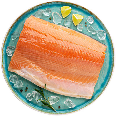 Изображение товара Лосось Мурманск филе на коже 0.4-0.6 кг