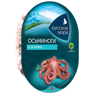 Изображение товара Мясо Русское Море осьминога в заливке, 180г