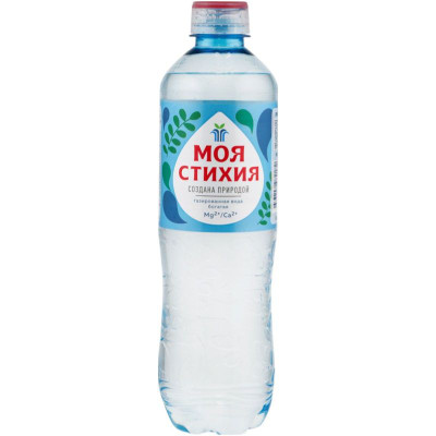 Изображение товара Вода Моя Стихия газированная, 500мл