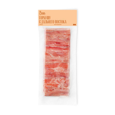 Изображение товара Горбуша Люди Любят филе порционное замороженое, 400г