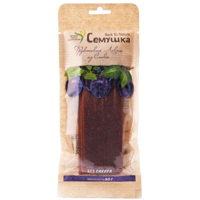 Изображение товара Лаваш Семушка фруктовый из сливы, 80г