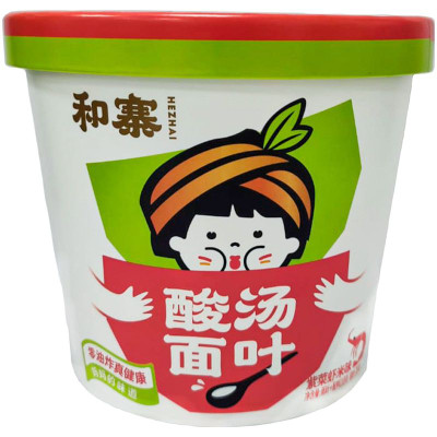 Изображение товара Лапша Hezhai с морепродуктами, 110г