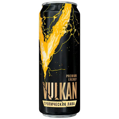 Изображение товара Энергетический напиток Vulkan манго-маракуйя, 450мл