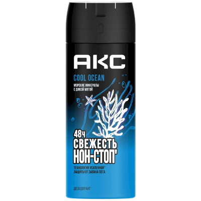 Изображение товара Дезодорант АКС Cool Ocean аэрозоль, 150мл